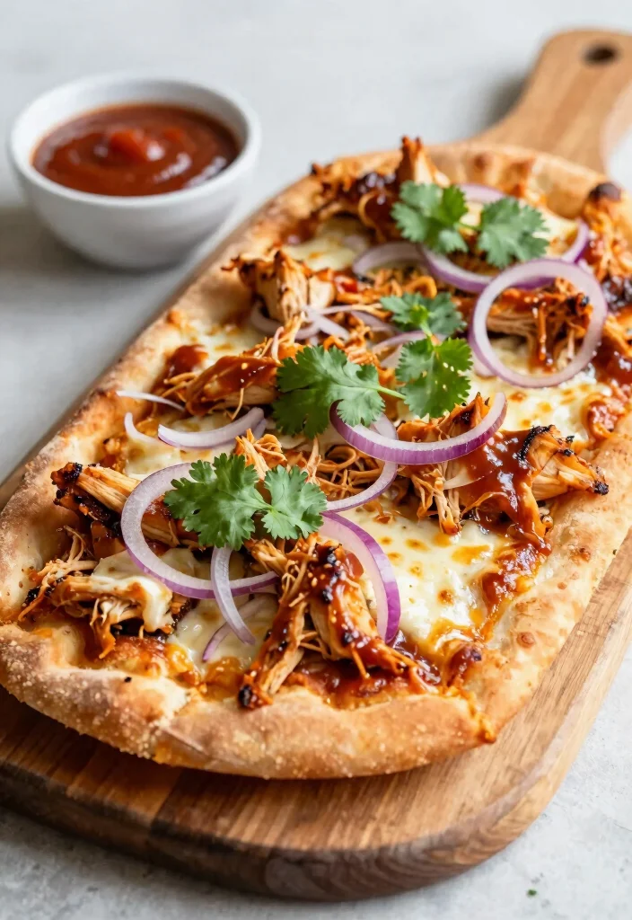 16 French Bread Pizza Recipes for Quick Customizable Dinners - 3. BBQ Chicken French Bread Pizza 1