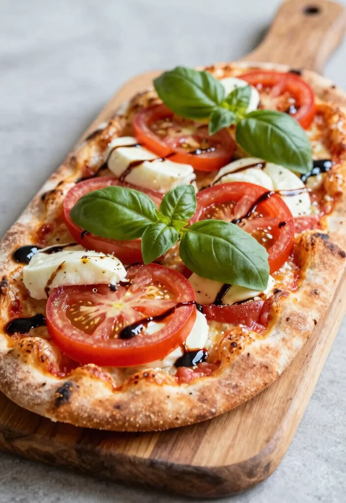 16 French Bread Pizza Recipes for Quick Customizable Dinners - 9. Caprese French Bread Pizza 1