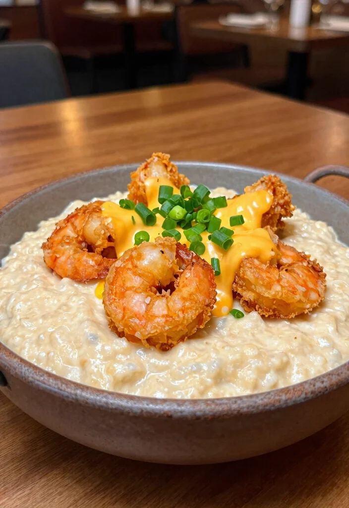 16 Fried Shrimp Recipes: Easy Crispy Weeknight Meals - 12. Fried Shrimp and Grits 1