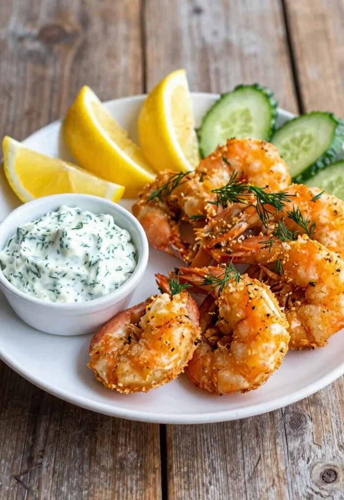 16 Fried Shrimp Recipes: Easy Crispy Weeknight Meals - 15. Fried Shrimp with Dill Remoulade 1