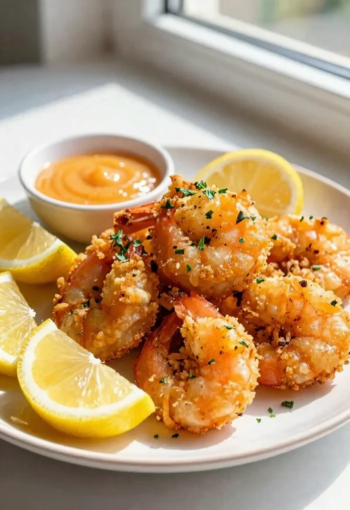 16 Fried Shrimp Recipes: Easy Crispy Weeknight Meals - 5. Lemon Pepper Fried Shrimp 1