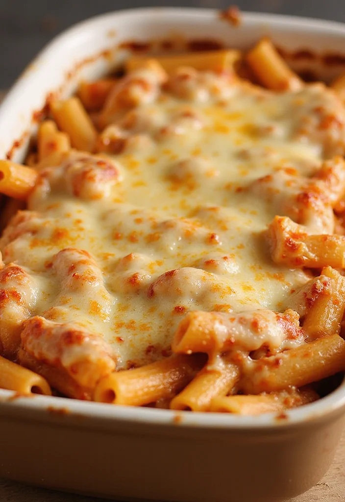 16 Genius Ways To Use Ground Beef Spaghetti Sauce Tonight - 3. Cheesy Beef Pasta Bake 1
