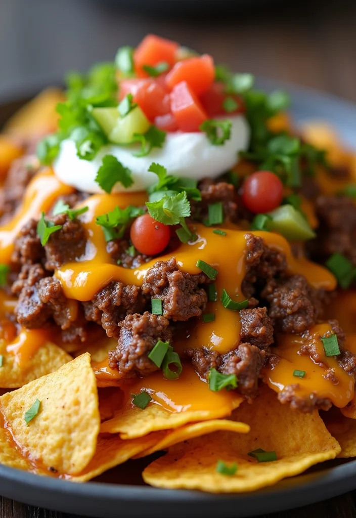16 Genius Ways To Use Ground Beef Spaghetti Sauce Tonight - 7. Beef Nachos 1