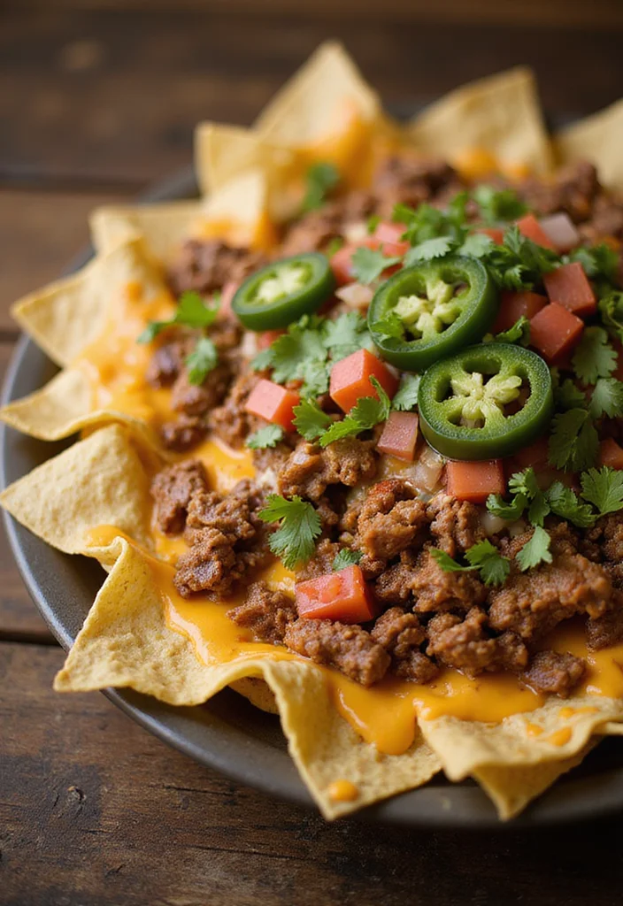 16 Genius Ways To Use Slow Cooker Pulled Beef Tonight - 3. Pulled Beef Nachos 1