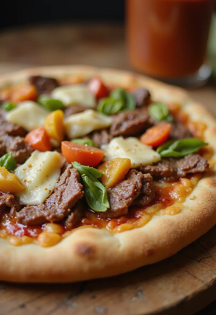 16 Genius Ways To Use Slow Cooker Pulled Beef Tonight - 9. Pulled Beef Pizza 1