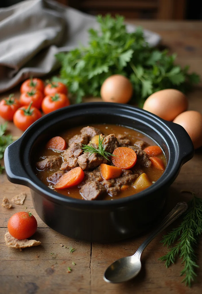16 Must-Try Beef Stew Meat Dishes For Busy Nights - 3. Slow Cooker Beef Stew 1