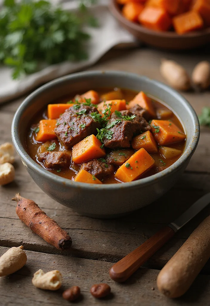 16 Must-Try Beef Stew Meat Dishes For Busy Nights - 9. Beef Stew with Sweet Potatoes 1