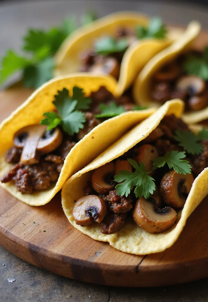 16 Underrated Baked Beef Tacos Recipes Worth Making - 10. Beef & Mushroom Tacos 1