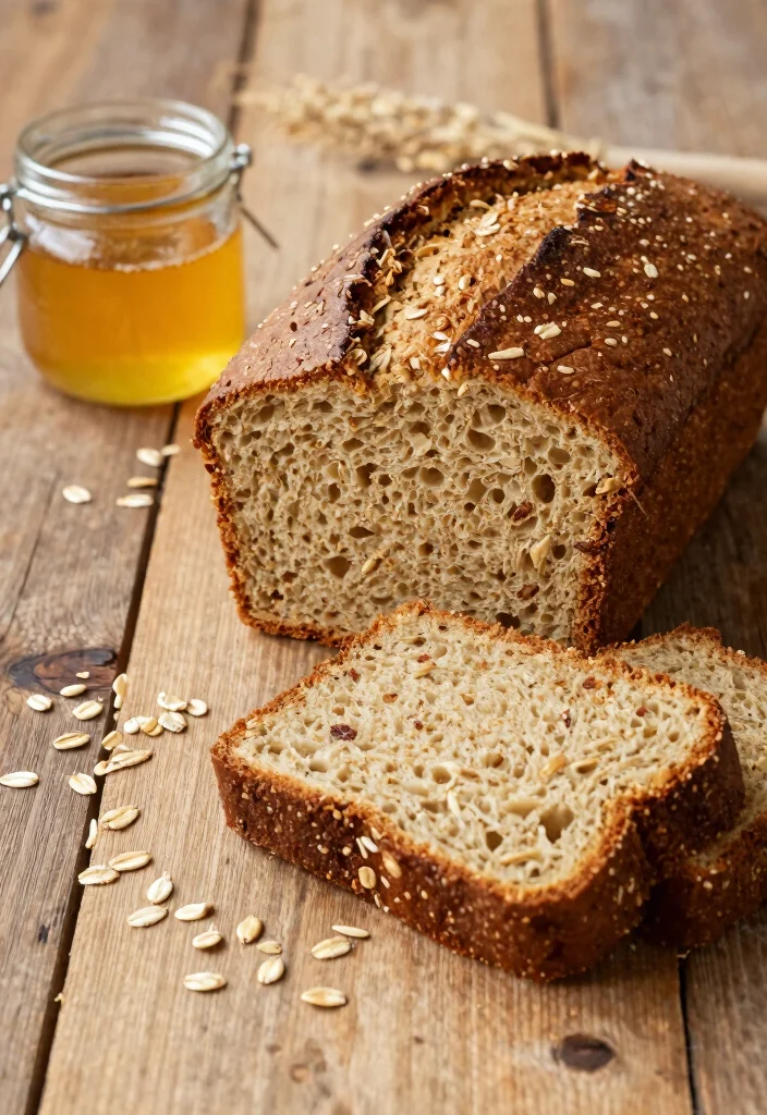17 Artisan Bread Recipes Dutch Oven Crusty Bakery Style - 11. Honey Oat Bread 1