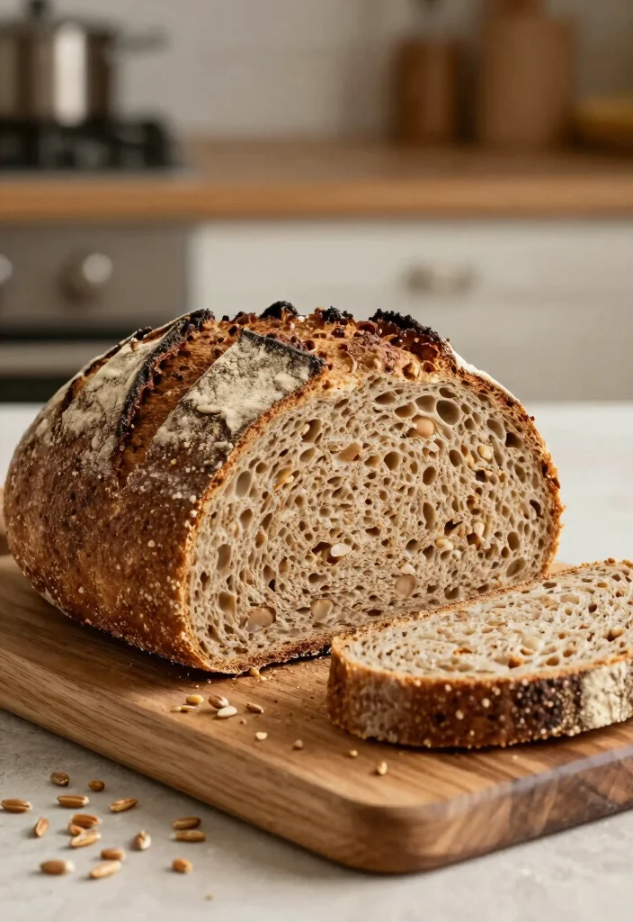 17 Artisan Bread Recipes Dutch Oven Crusty Bakery Style - 14. Multigrain Artisan Bread 1