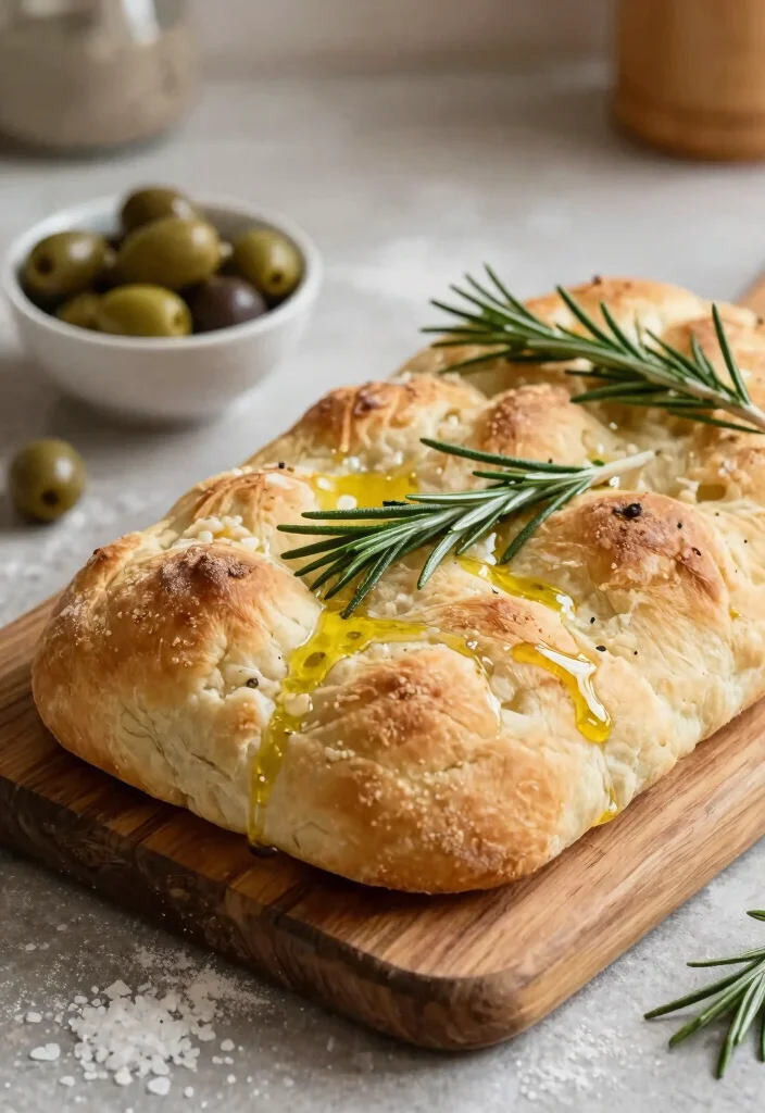 17 Artisan Bread Recipes Dutch Oven Crusty Bakery Style - 2. Rosemary and Olive Oil Focaccia 1