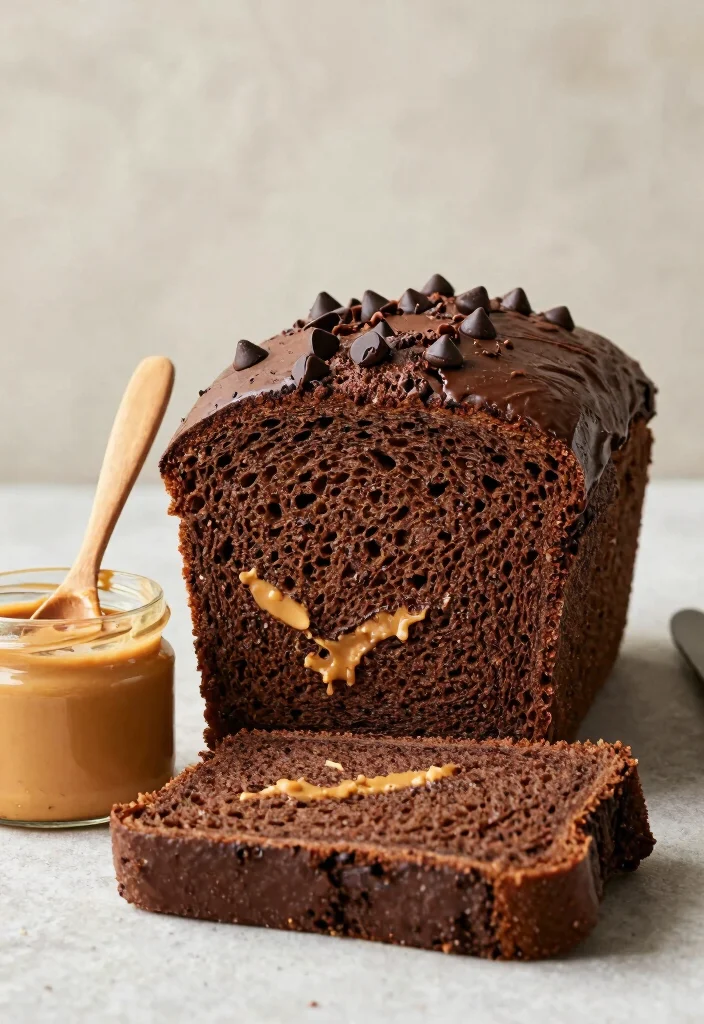 17 Bread Maker Recipes for Sweet, Soft Bakery Treats - 11. Peanut Butter Chocolate Bread 1