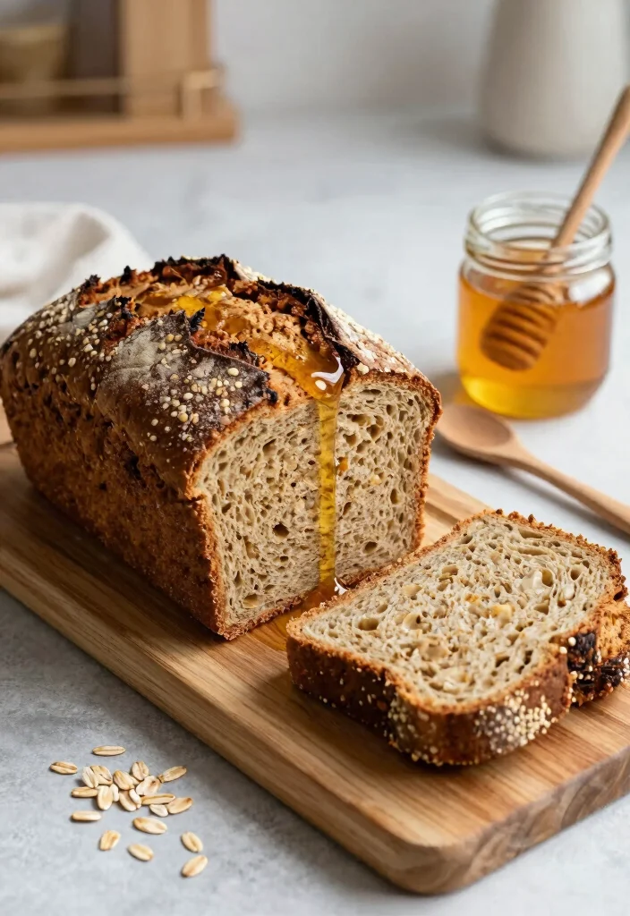 17 Bread Maker Recipes for Sweet, Soft Bakery Treats - 4. Honey Oat Bread 1