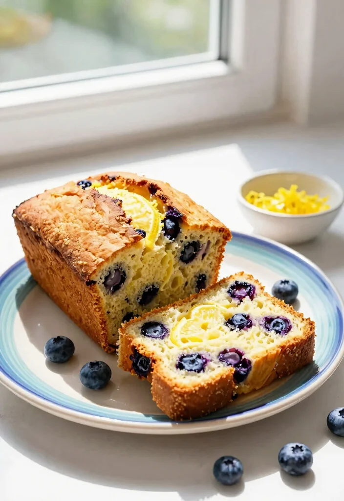 17 Bread Maker Recipes for Sweet, Soft Bakery Treats - 6. Blueberry Lemon Bread 1