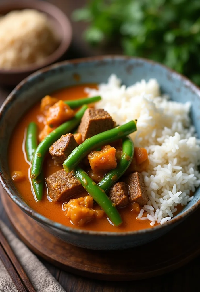 17 Fast & Flavorful Indian Beef Curry Recipes To Cook This Week - 11. Beef Curry with Green Beans 1