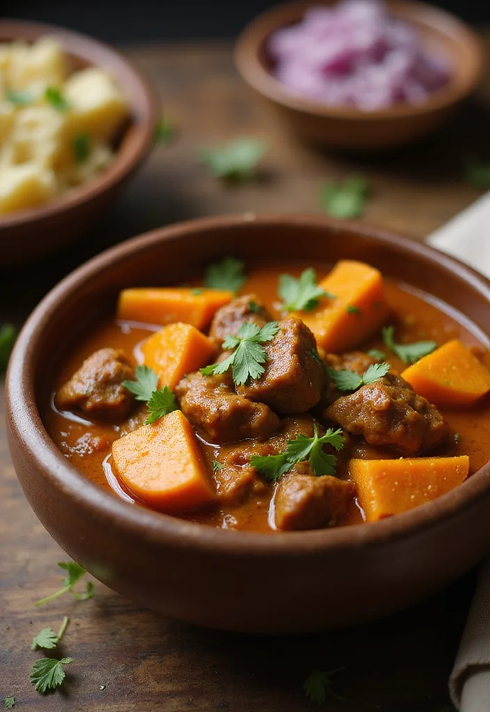17 Fast & Flavorful Indian Beef Curry Recipes To Cook This Week - 13. Beef Curry with Sweet Potatoes 1