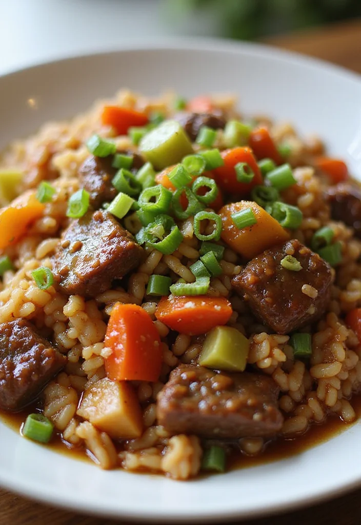 17 Genius Ways To Use Asian Beef Tonight - 8. Beef and Vegetable Fried Rice 1