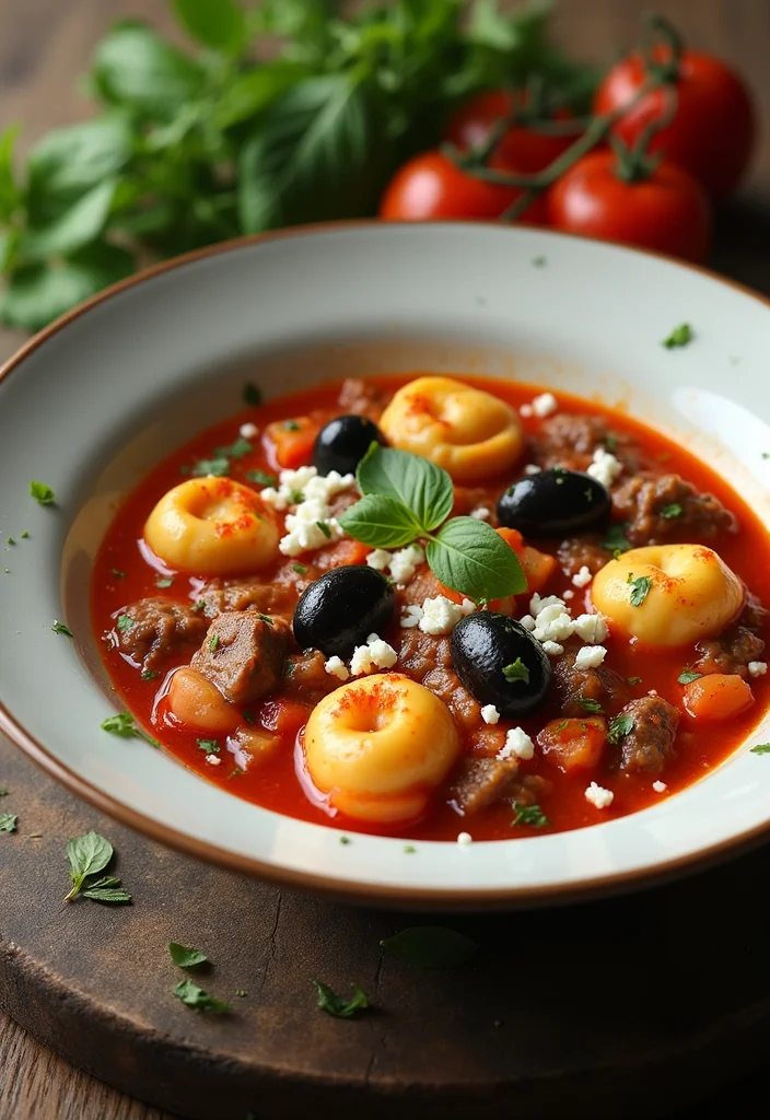 17 Underrated Beef Tortellini Soup Recipes Worth Making - 14. Mediterranean Beef Tortellini Soup 1