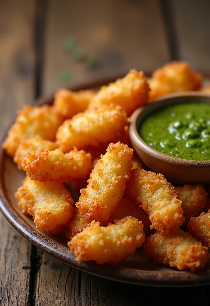 17 Yung Beef Y Kaydy Cain Recipes Packed With Big Flavor - 10. Crispy Chicharrones with Spicy Salsa Verde 1