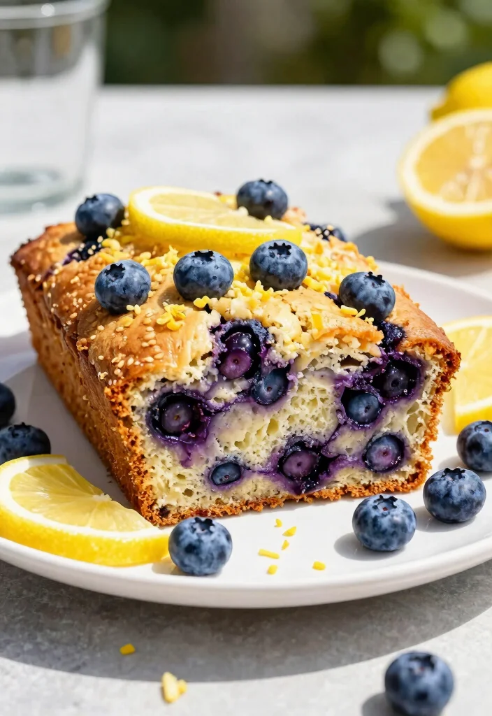 18 Amish Friendship Bread Recipes: Sweet Shareable Classics - 6. Lemon Blueberry Amish Friendship Bread 1