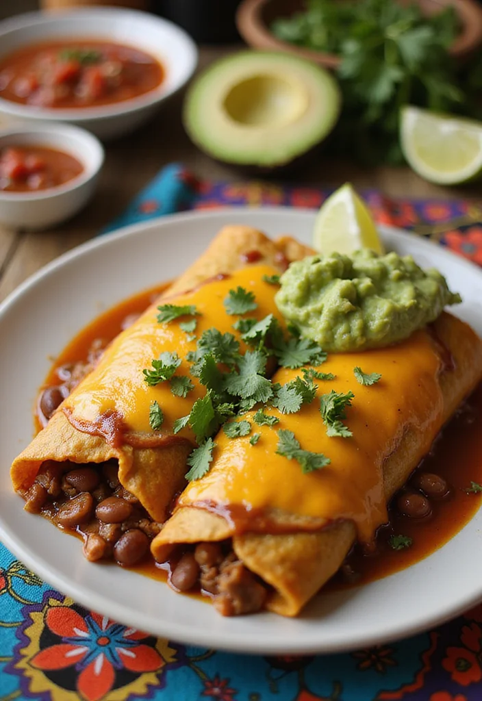 18 Beef And Bean Enchiladas Meals Perfect For Weeknight Cooking - 1. Classic Beef and Bean Enchiladas 1