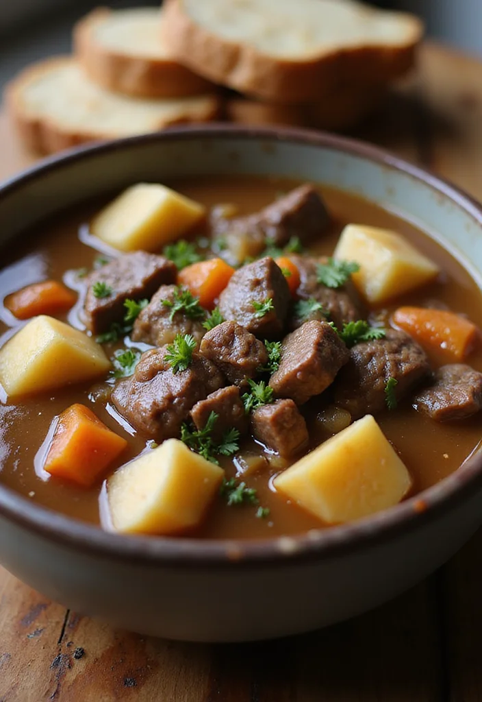 18 Crowd-Pleaser Keto Beef Stew Slow Cooker Ideas You’ll Save Immediately - 11. Beef Stew with Parsnips 1