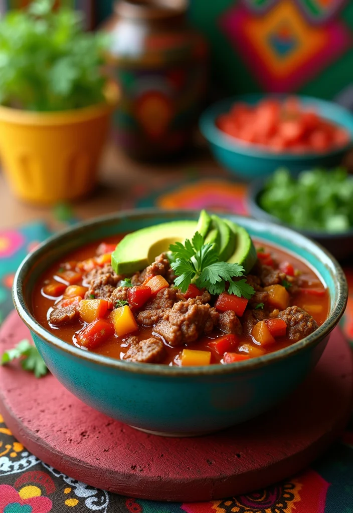 18 Crowd-Pleaser Keto Beef Stew Slow Cooker Ideas You’ll Save Immediately - 14. Mexican Beef Stew 1