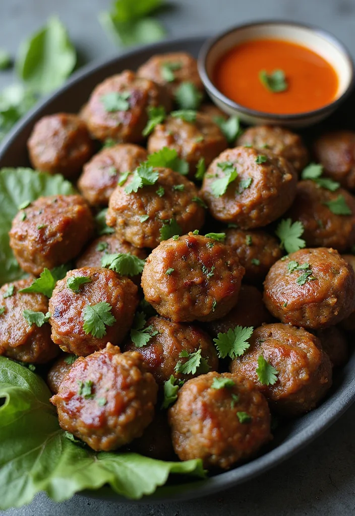 18 Fast & Flavorful Thai Beef Recipes To Cook This Week - 18. Thai Beef Meatballs 1