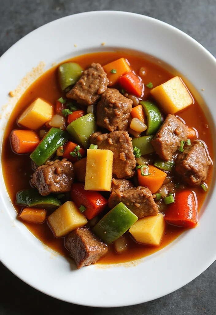 18 Fast & Flavorful Thai Beef Recipes To Cook This Week - 9. Thai Sweet and Sour Beef 1