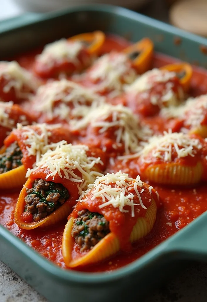 18 Minced Beef Recipes Healthy Recipes Everyone Is Searching For - 11. Minced Beef and Spinach Stuffed Shells 1