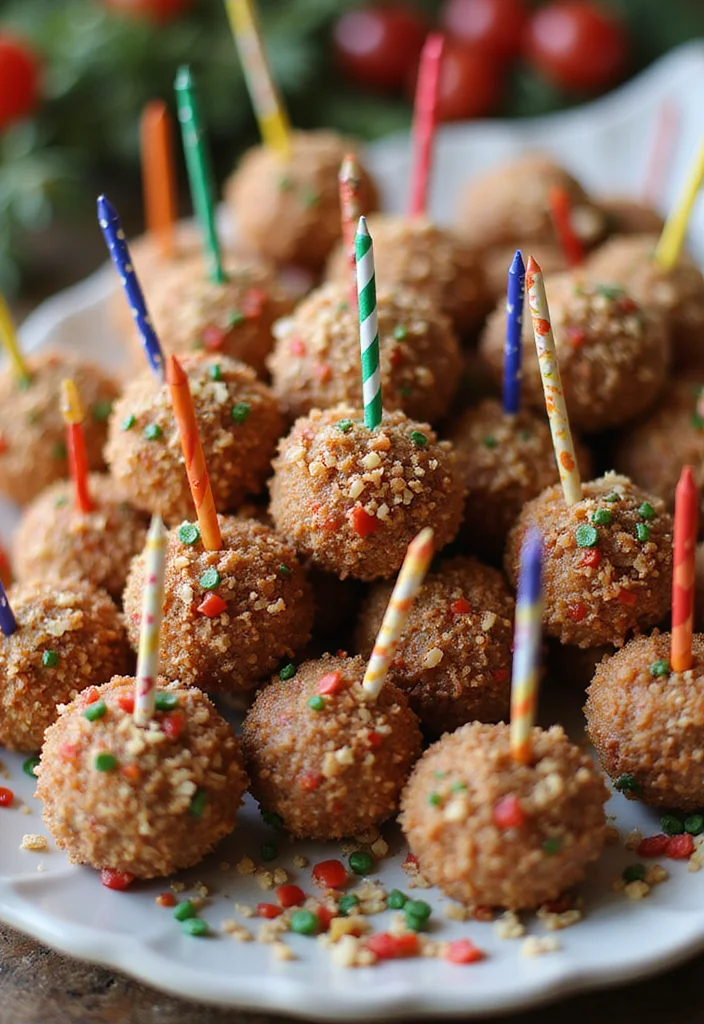 18 Must-Try Dried Beef Cheeseball Dishes For Busy Nights - 10. Mini Dried Beef Cheeseballs 1