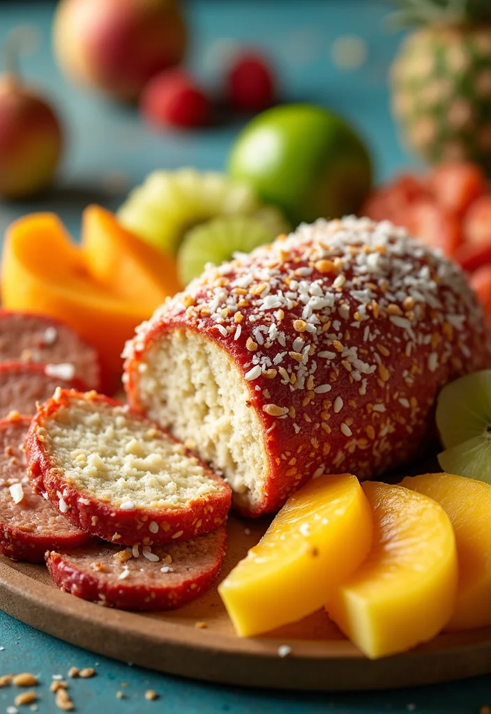 18 Must-Try Dried Beef Cheeseball Dishes For Busy Nights - 12. Tropical Dried Beef Cheeseball 1