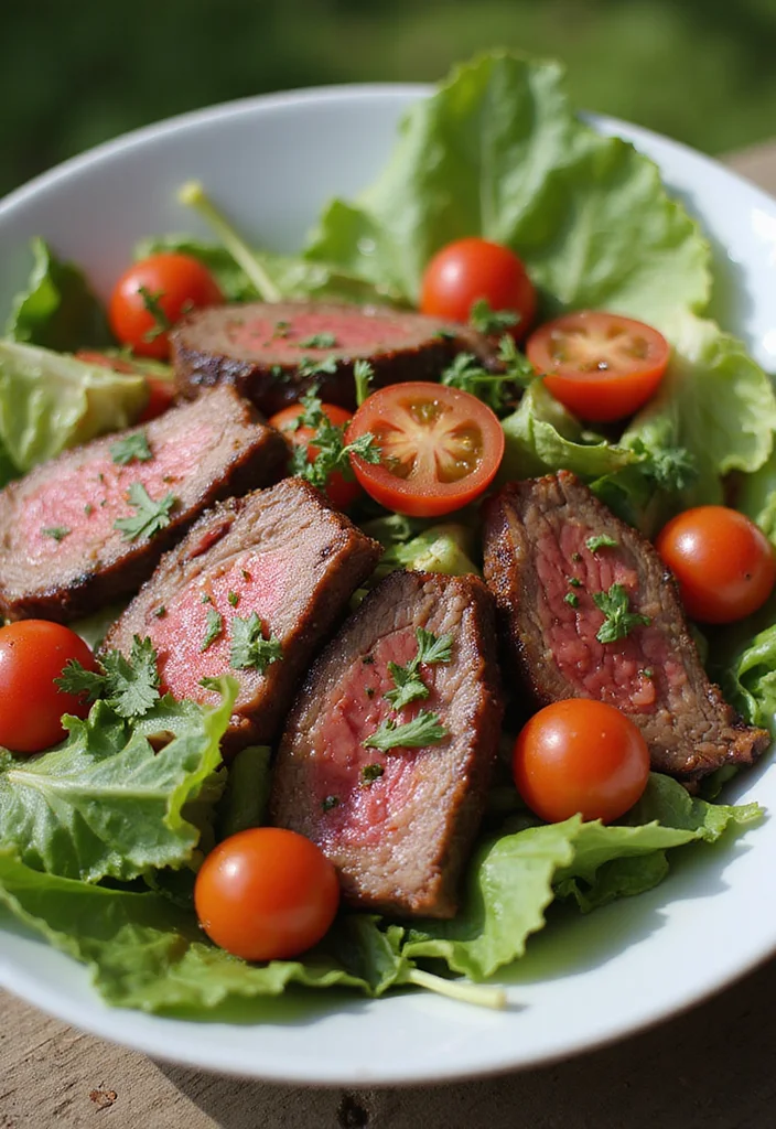 18 Smoked Beef Roast Ideas That Make Dinner So Much Easier - 14. Smoked Beef Salad 1