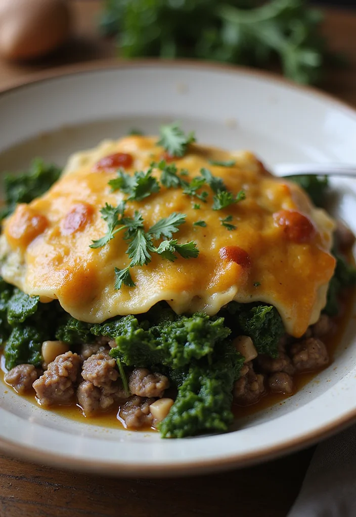 Top 17 Ground Beef Casserole Recipes Healthy Ideas You Haven’t Tried Yet - 12. Ground Beef and Kale Casserole 1