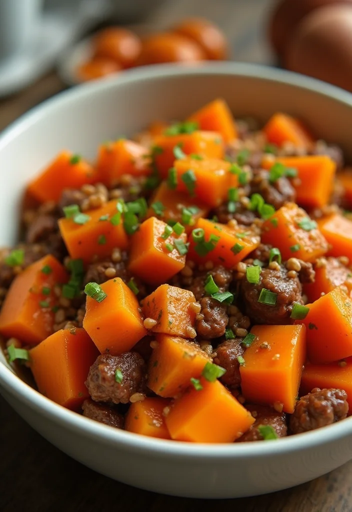 Top 17 Ground Beef Casserole Recipes Healthy Ideas You Haven’t Tried Yet - 5. Sweet Potato Beef Casserole 1