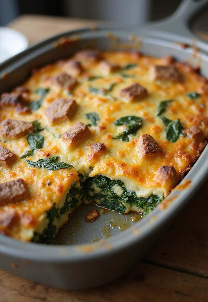 Top 17 Ground Beef Casserole Recipes Healthy Ideas You Haven’t Tried Yet - 9. Spinach and Feta Beef Casserole 1